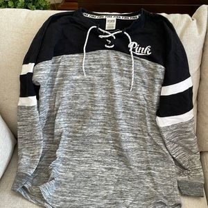 Pink gently used sweatshirt size xs